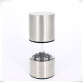 Stainless manual salt and pepper grinder mill set